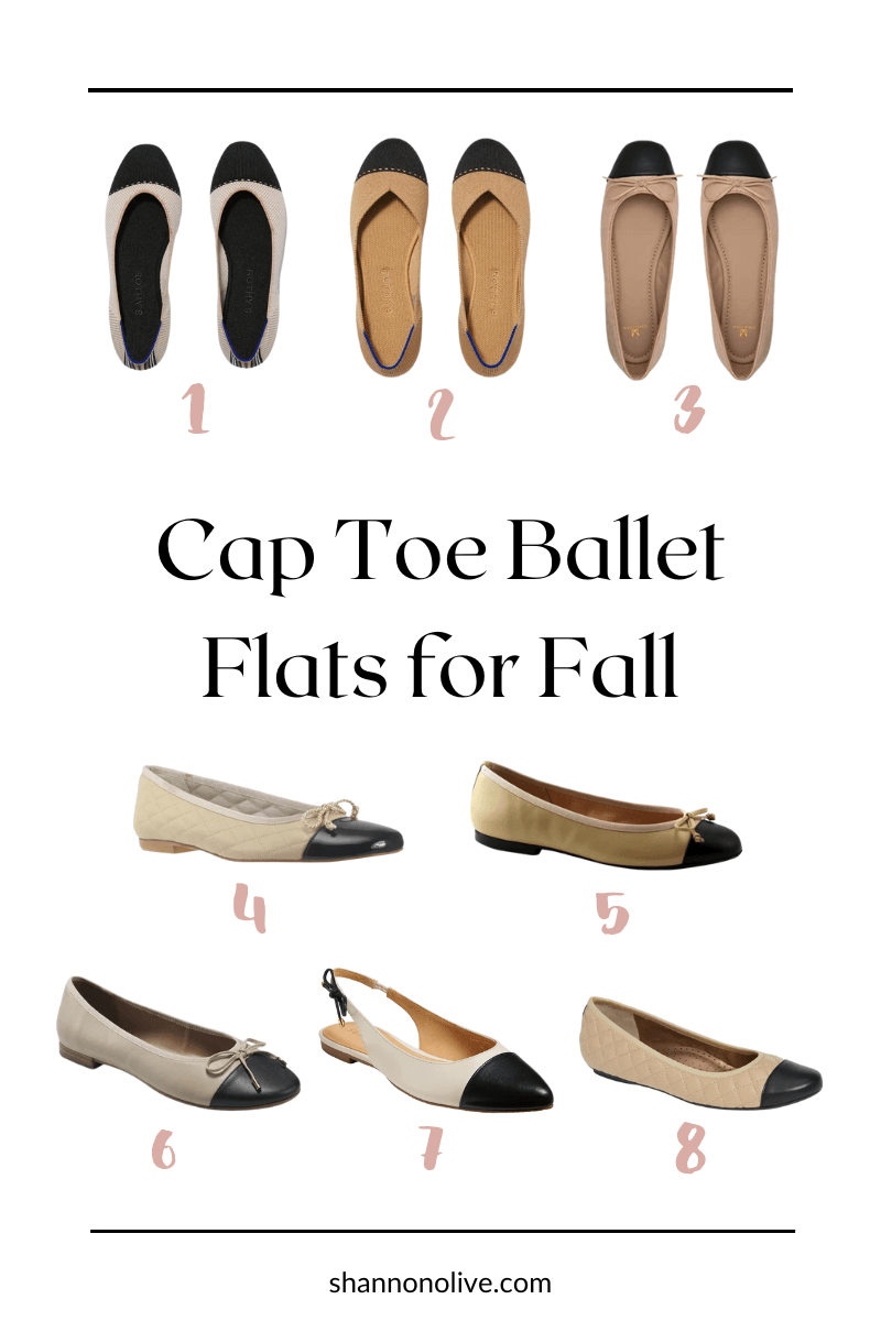 Chanel Cap-Toe Ballet Flat Dupes
